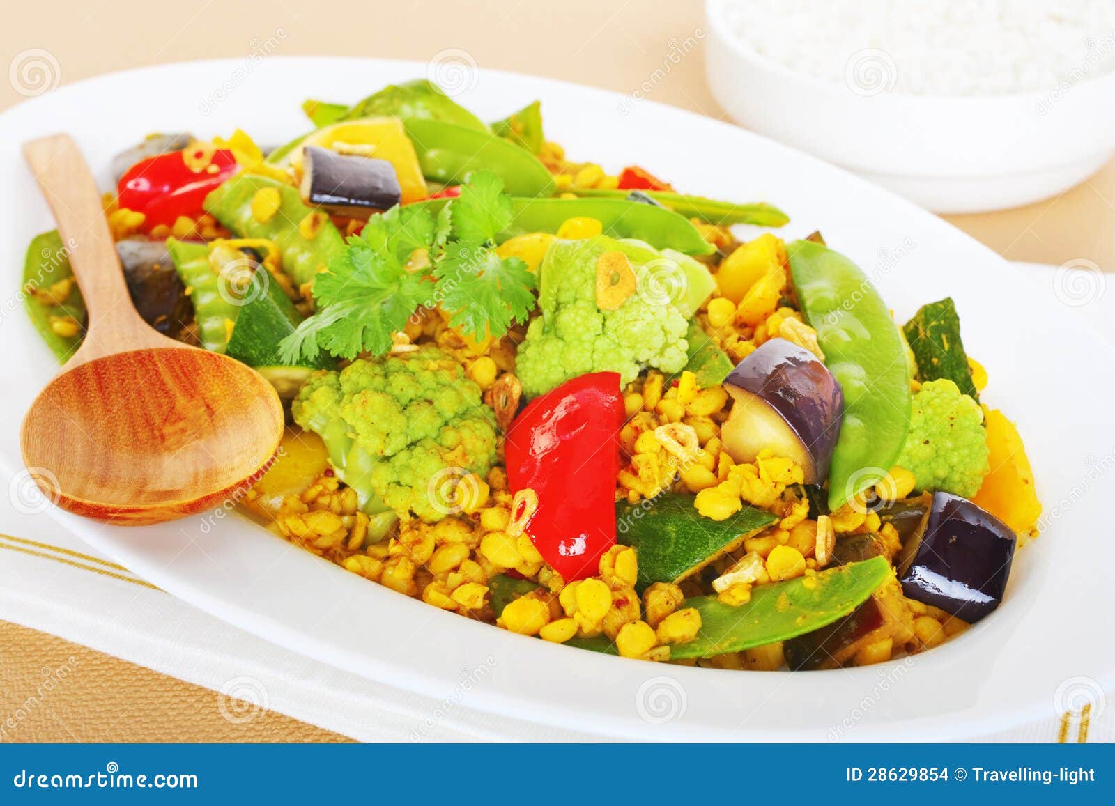 Sambhar Indian Vegetarian Food Curry Stock Photo Image of vegan