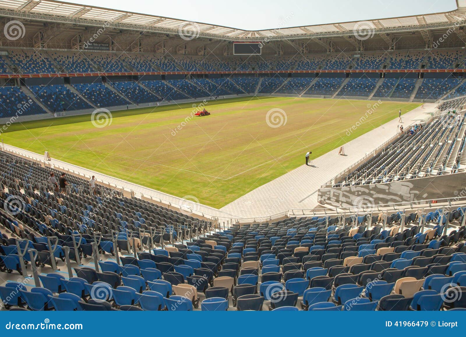 Sami Ofer Stadium editorial stock image. Image of grass - 41966479
