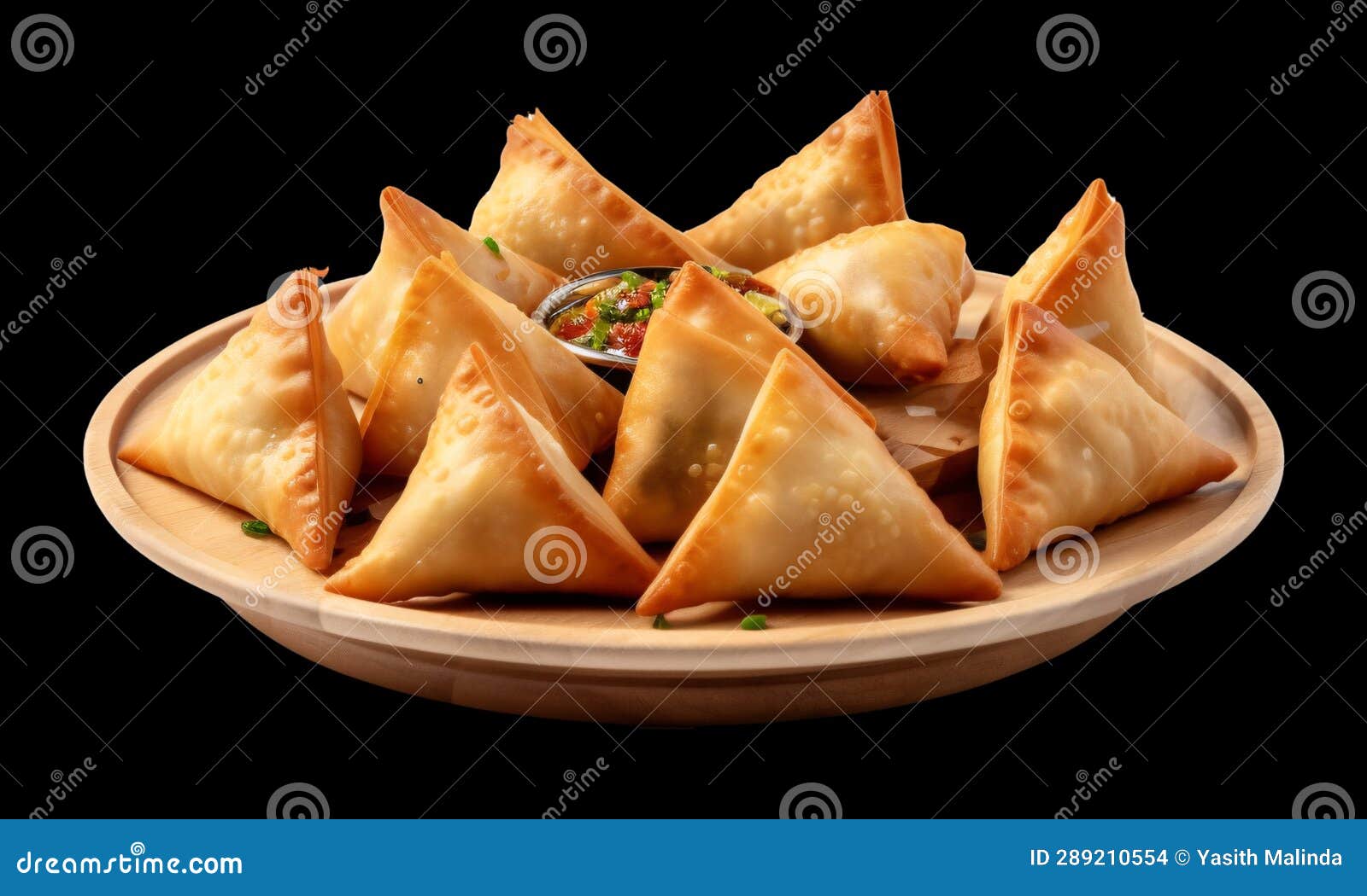 Samosa Indian food stock photo. Image of dish, breakfast - 289210554