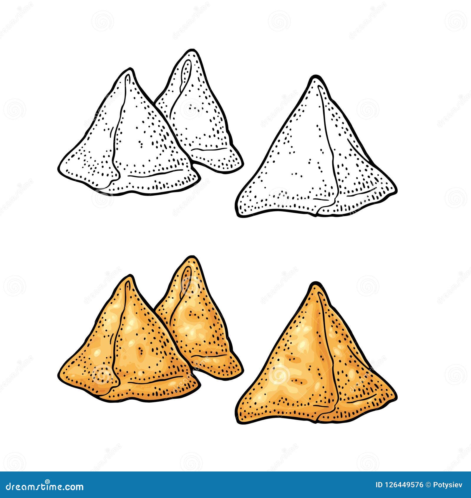 Треугольные пирожки