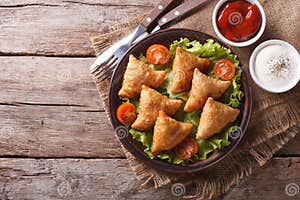 Samosa Royalty Free Stock Photography CartoonDealer 32922335
