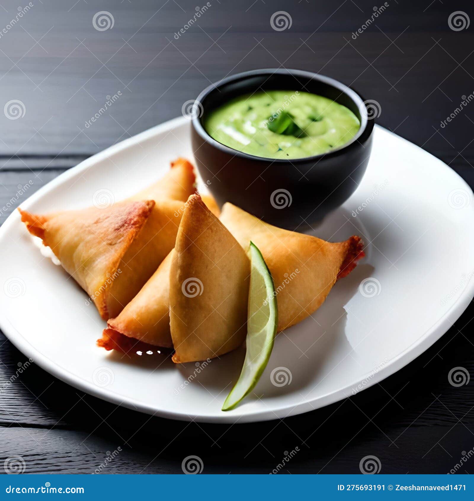Samosa Popular Indian Snack. Stock Image - Image of dipping, meal
