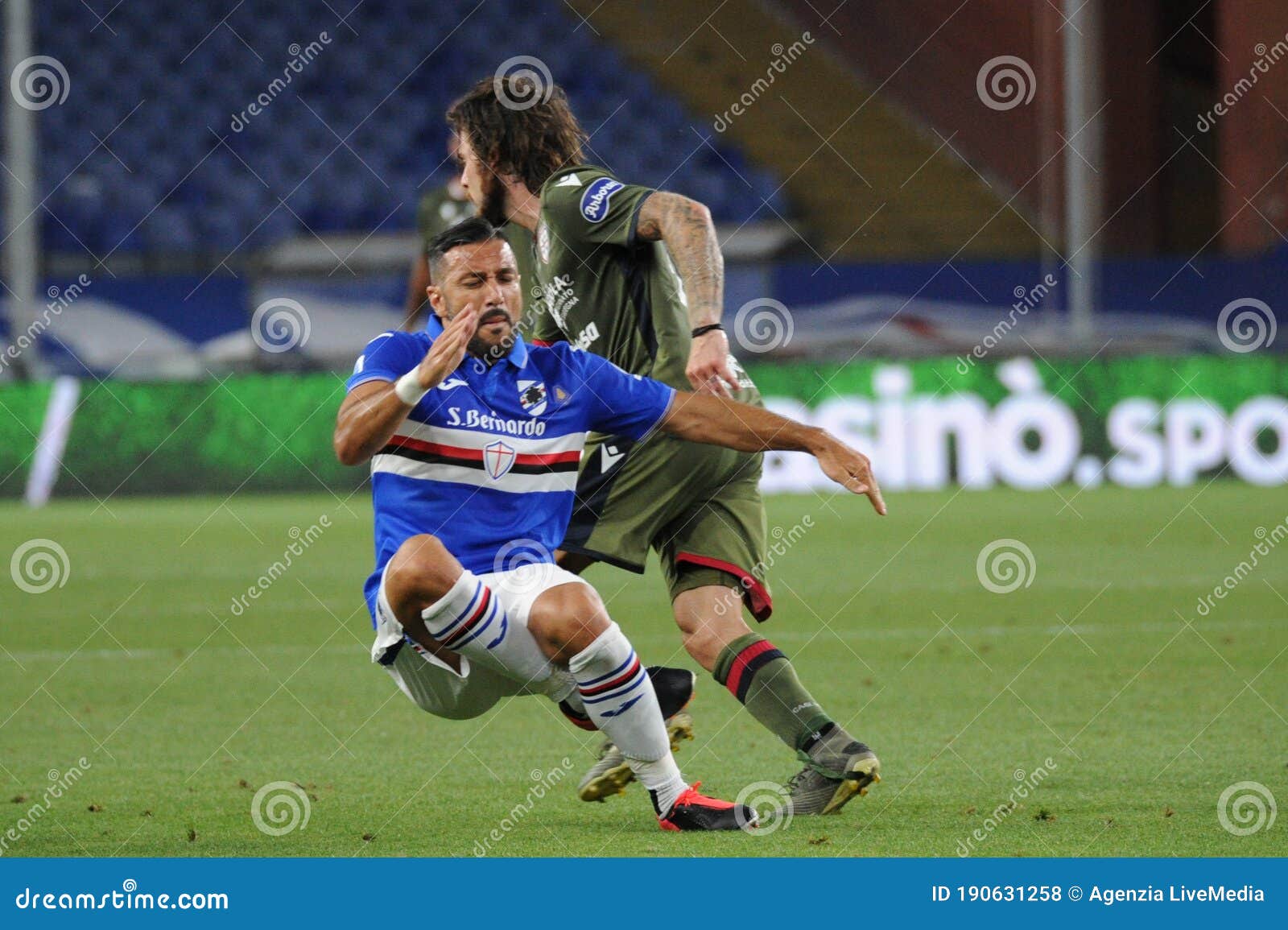 Fotos de Nahitan nandez of cagliari calcio, Imagens de Nahitan nandez of  cagliari calcio sem royalties