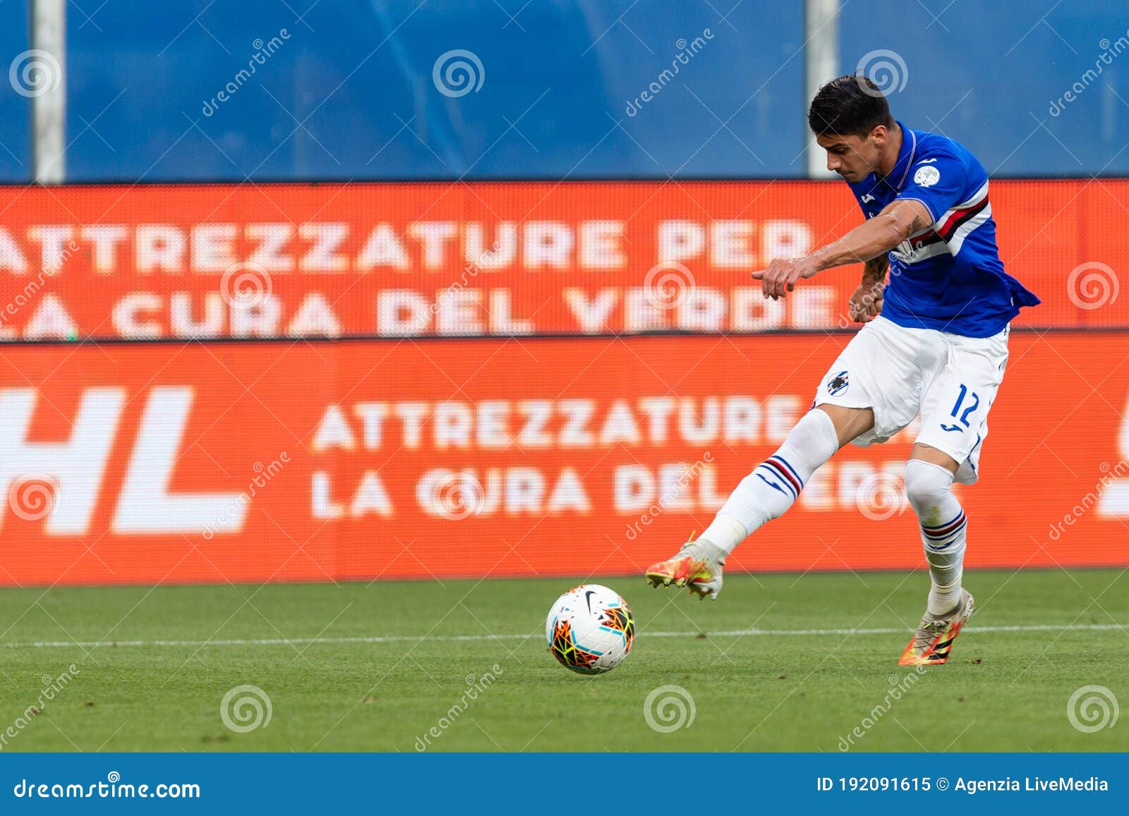 UC Sampdoria vs Genoa FC editorial stock image. Image of fans - 191404714