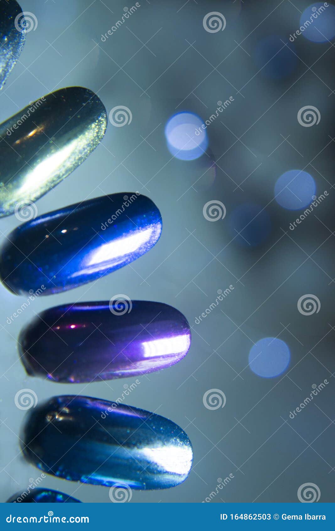 Sample with Colors To Paint Nails Stock Image Image of decoration