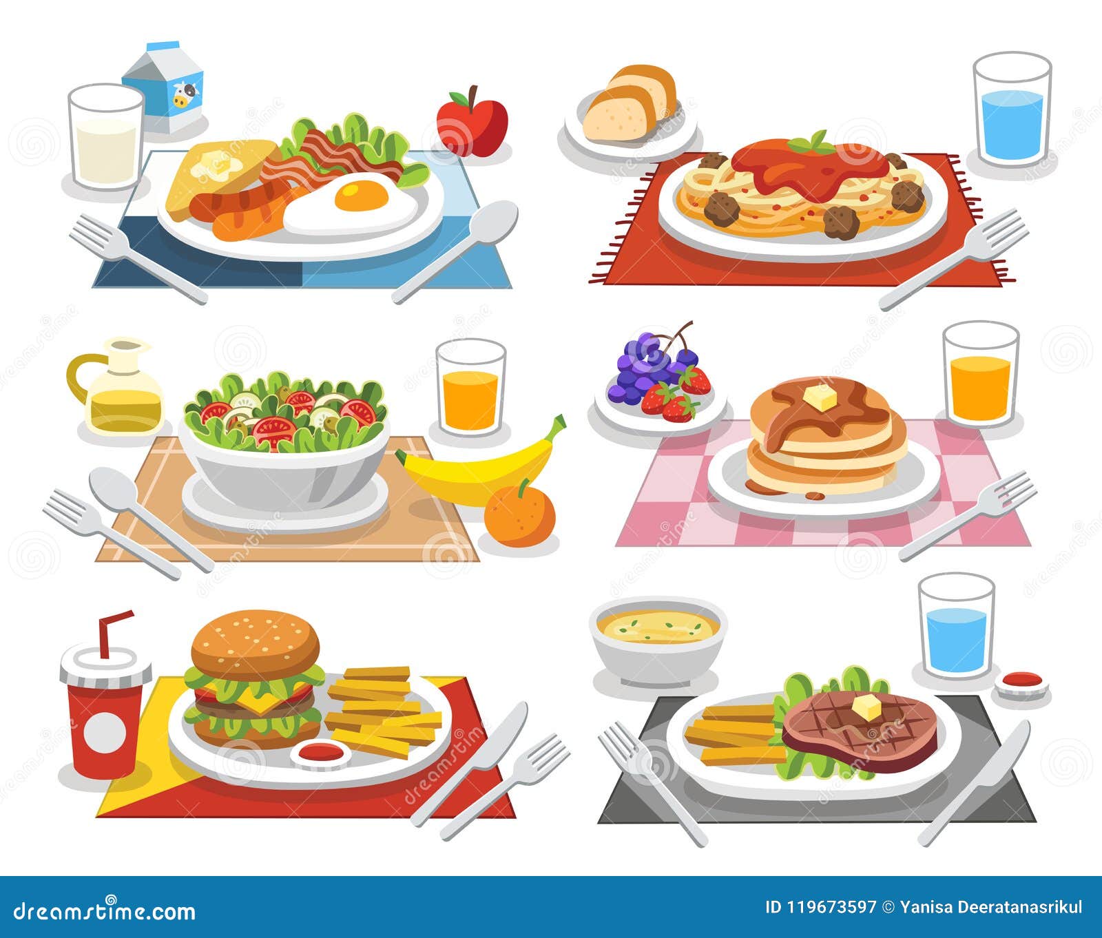 sample food at each meal. meals of people who should eat.