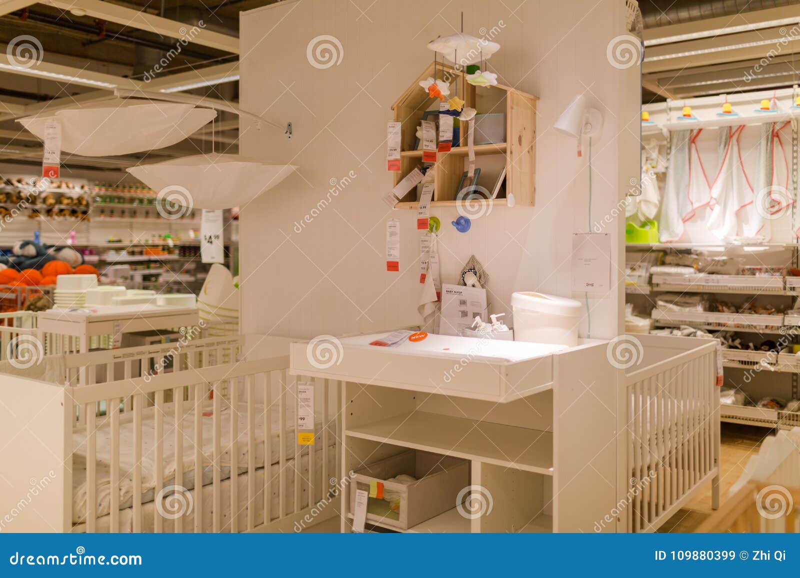 A Sample Of The Interior In Ikea Store Editorial Stock Image