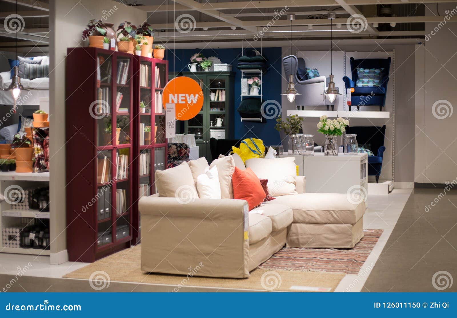 A Sample Of The Interior In Ikea Store Shop Discount 50 Price Off
