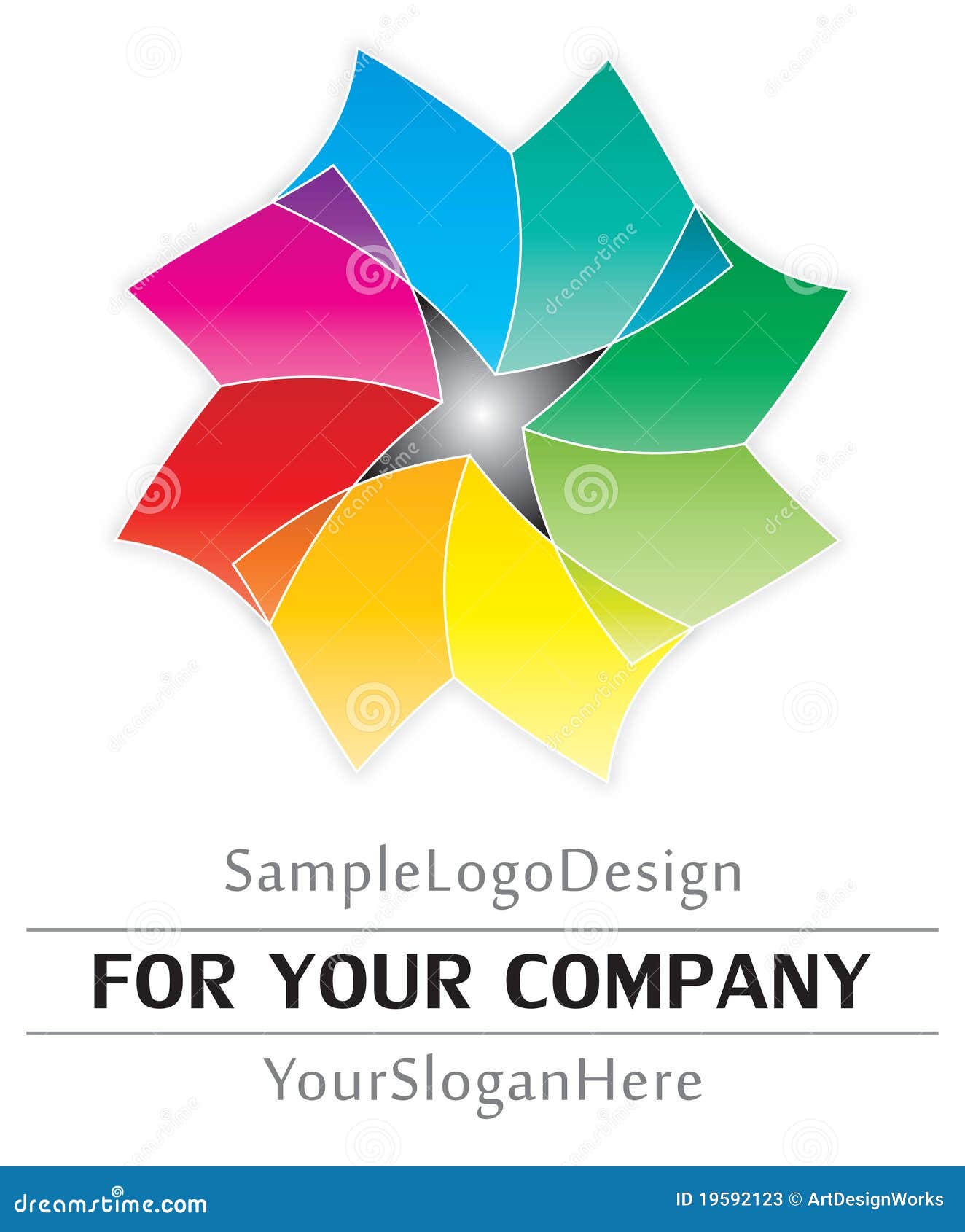 Sample Logo Design Stock Photos  Image: 19592123