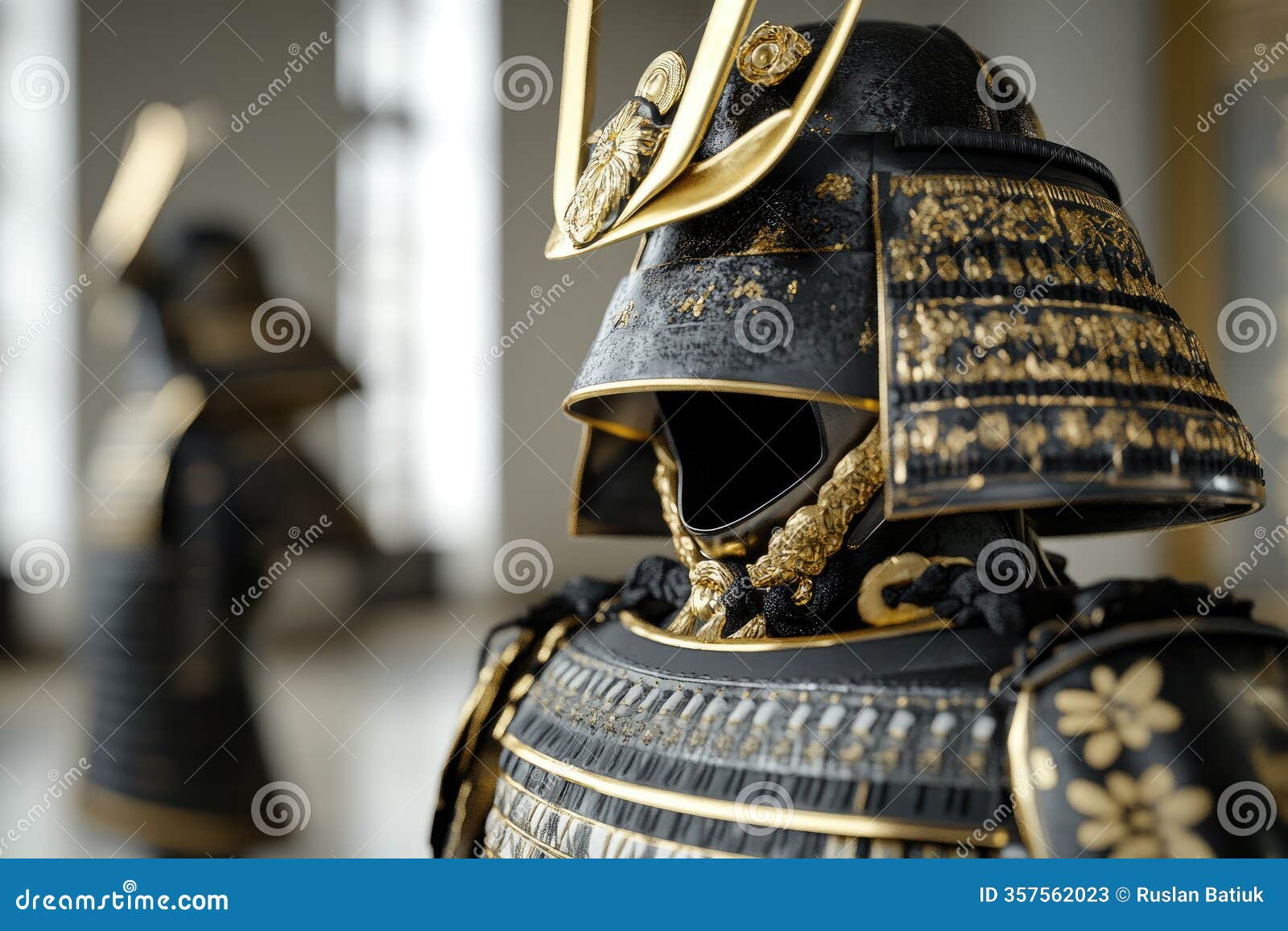 samurai armor - ancient protection, warrior attire, japanese craftsmanship, ornate , feudal history, lacquered