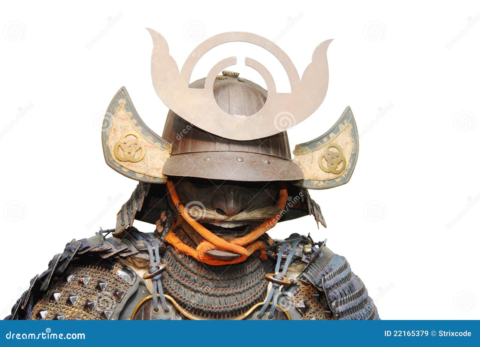 Samurai Armour Isolated On White Royalty Free Stock Images ...