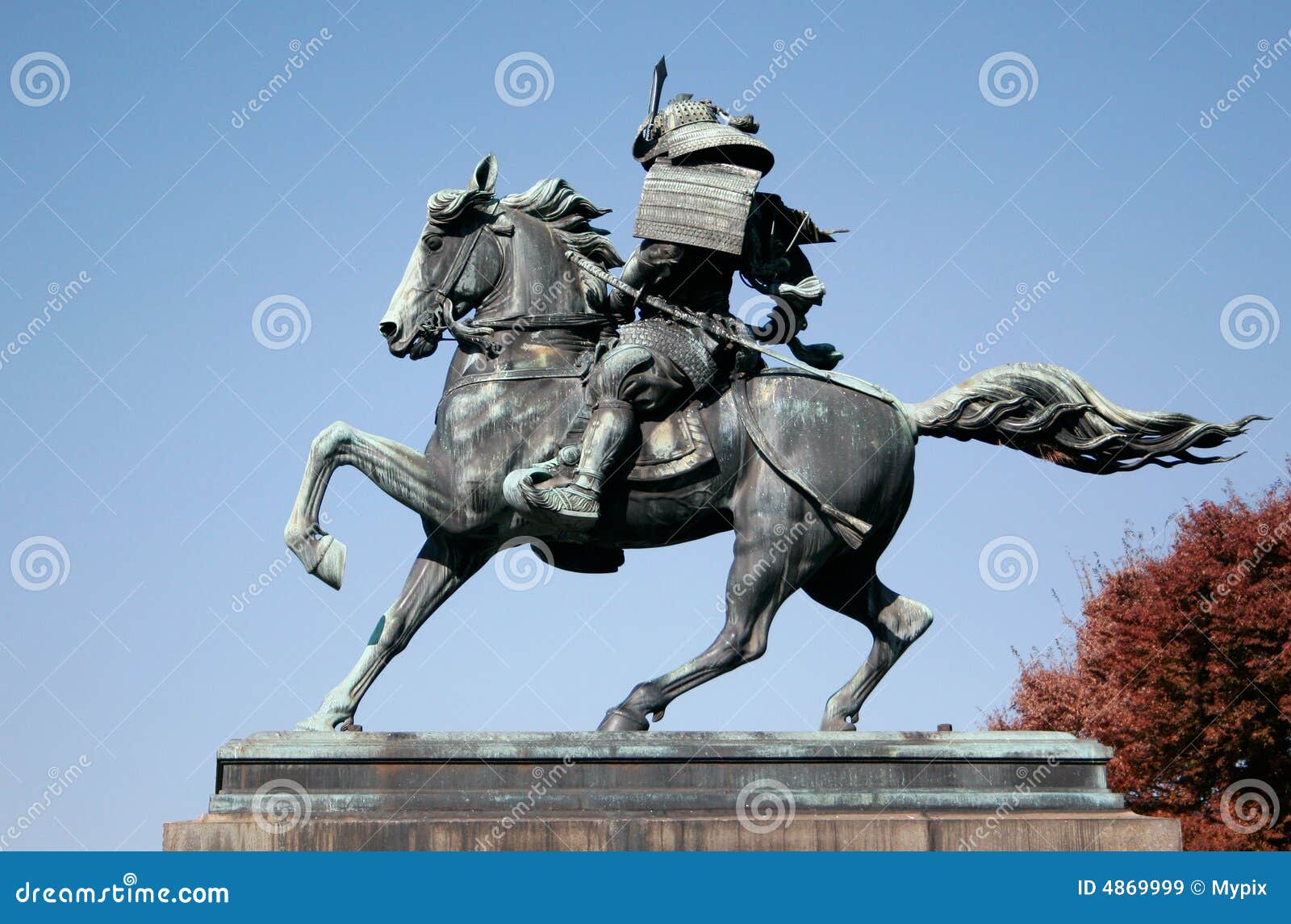 samurai riding horse
