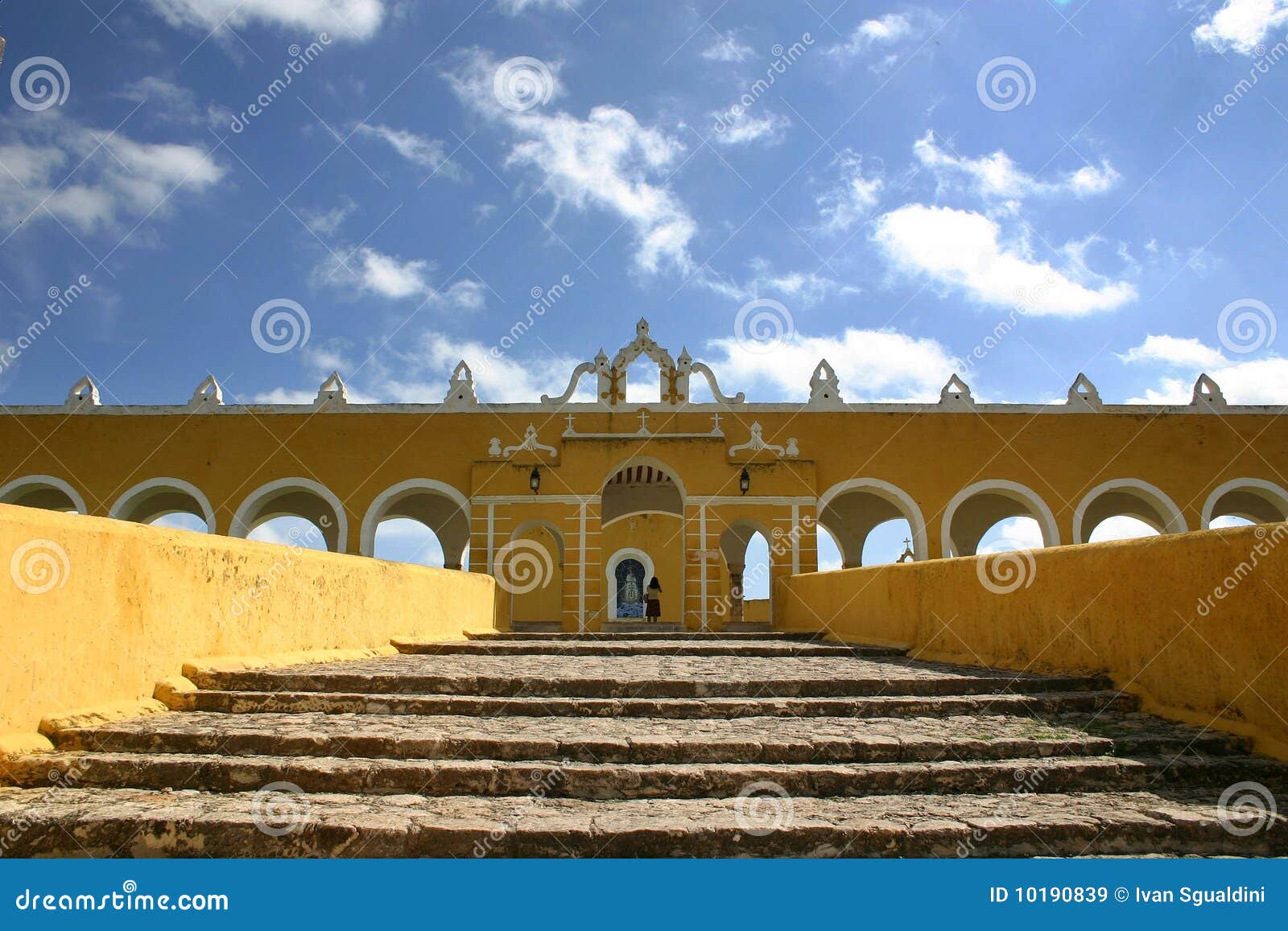 San Antonio Da Padua Convent Stock Image Image of credente, yucatan
