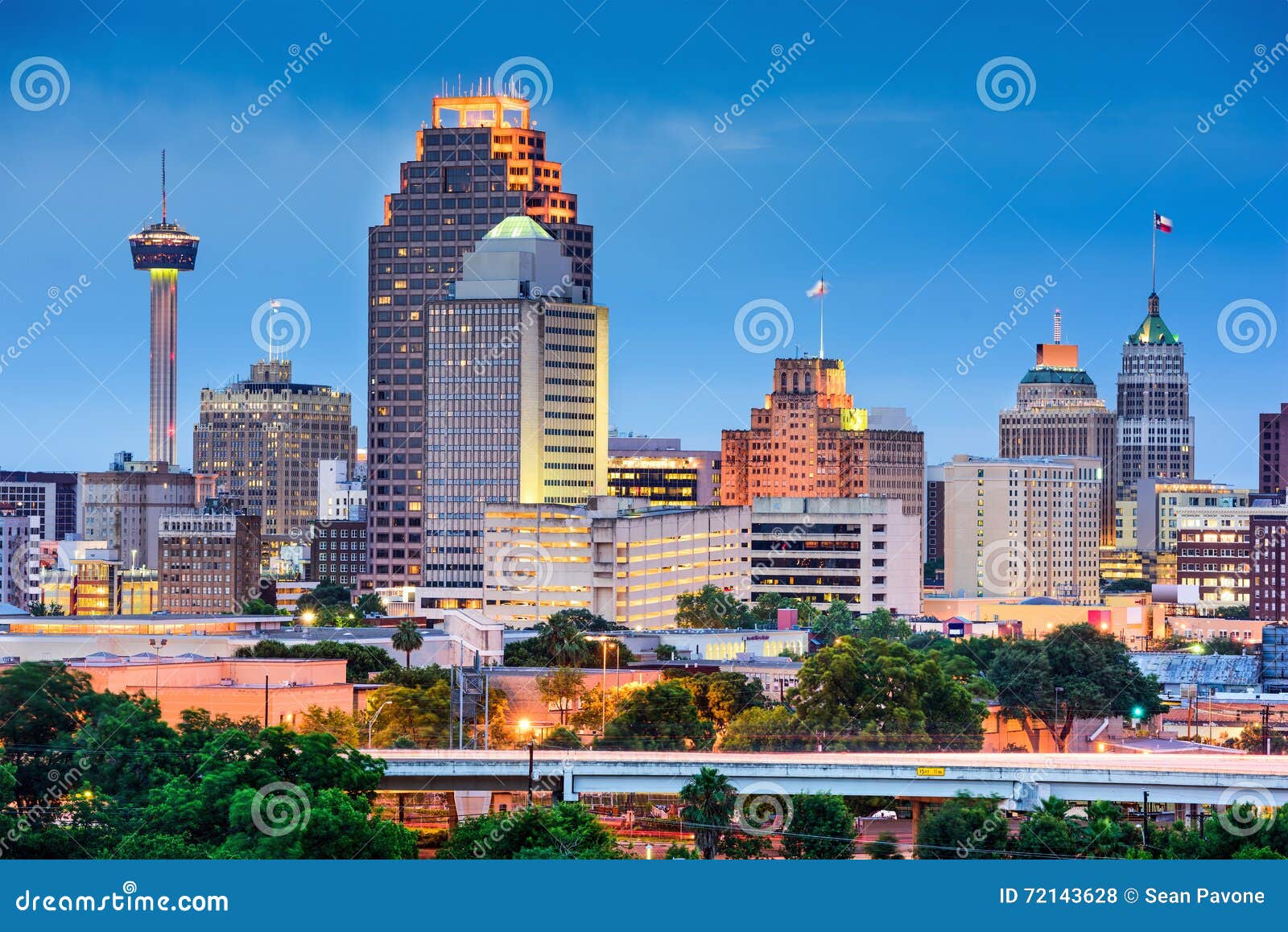 san antonio skyline