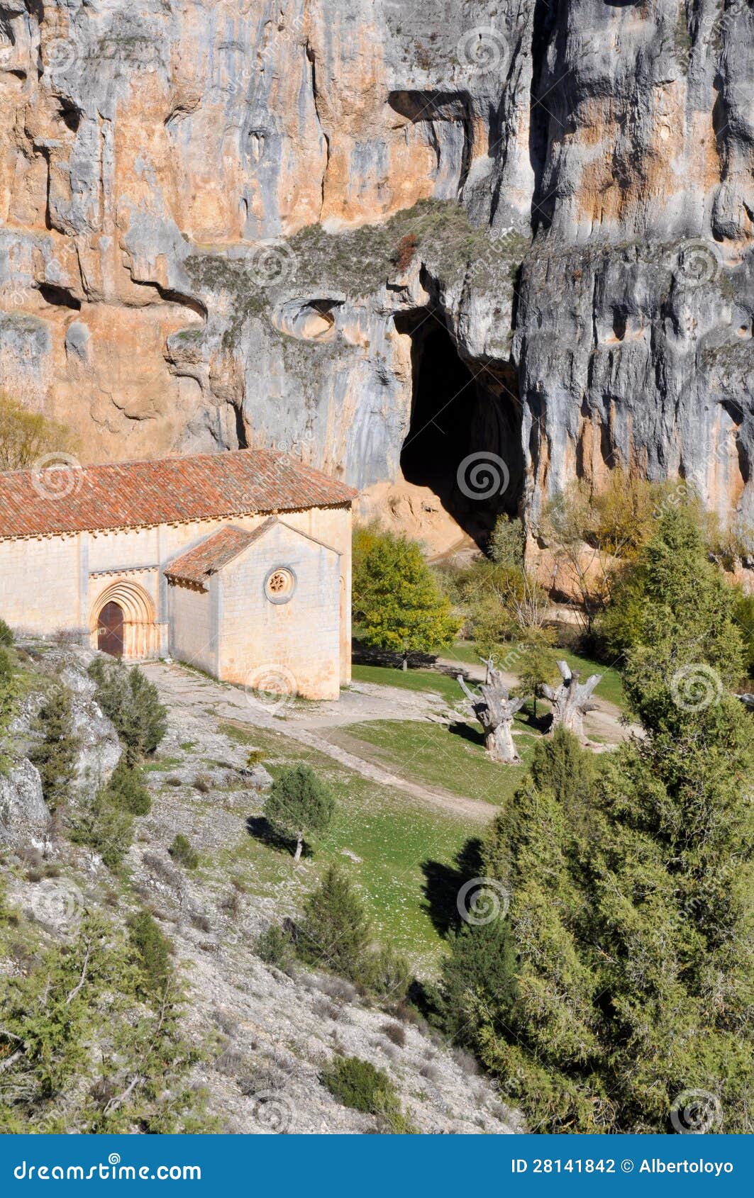 San Bartolome Hermitage, Soria (Spain) Stock Photo Image of ancient