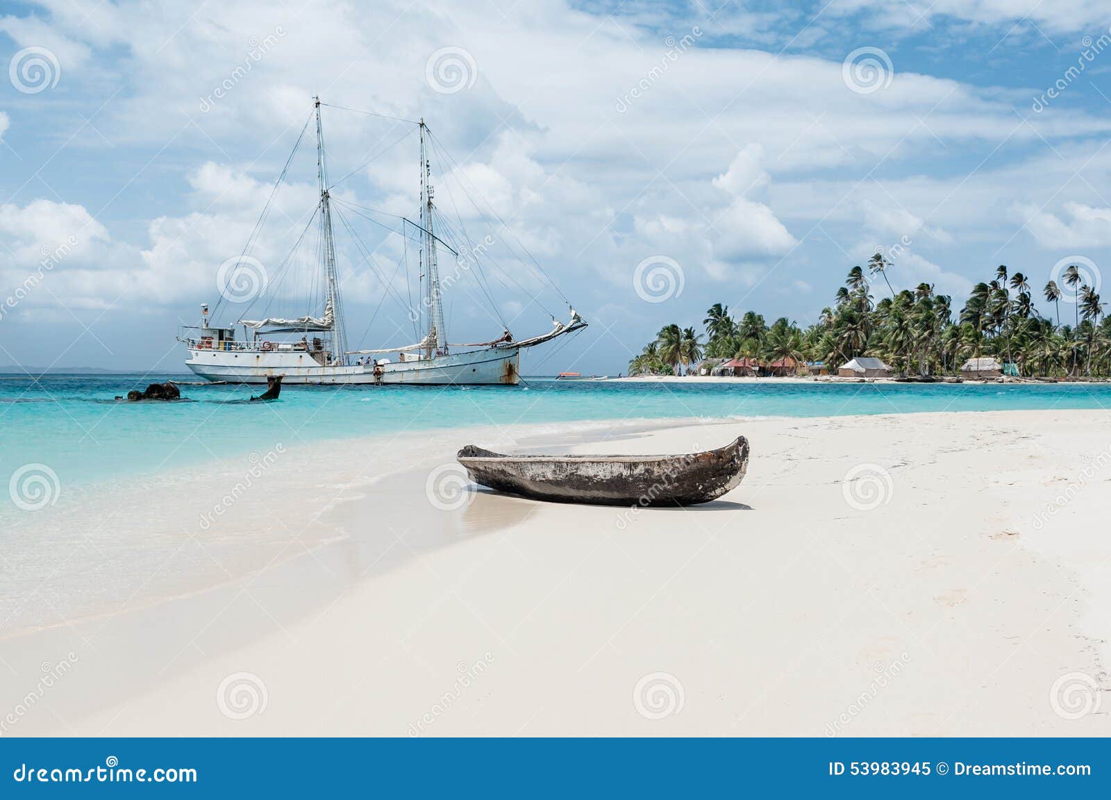 Dog Island, San Blas. Part of 368 islands off the coast of Panama