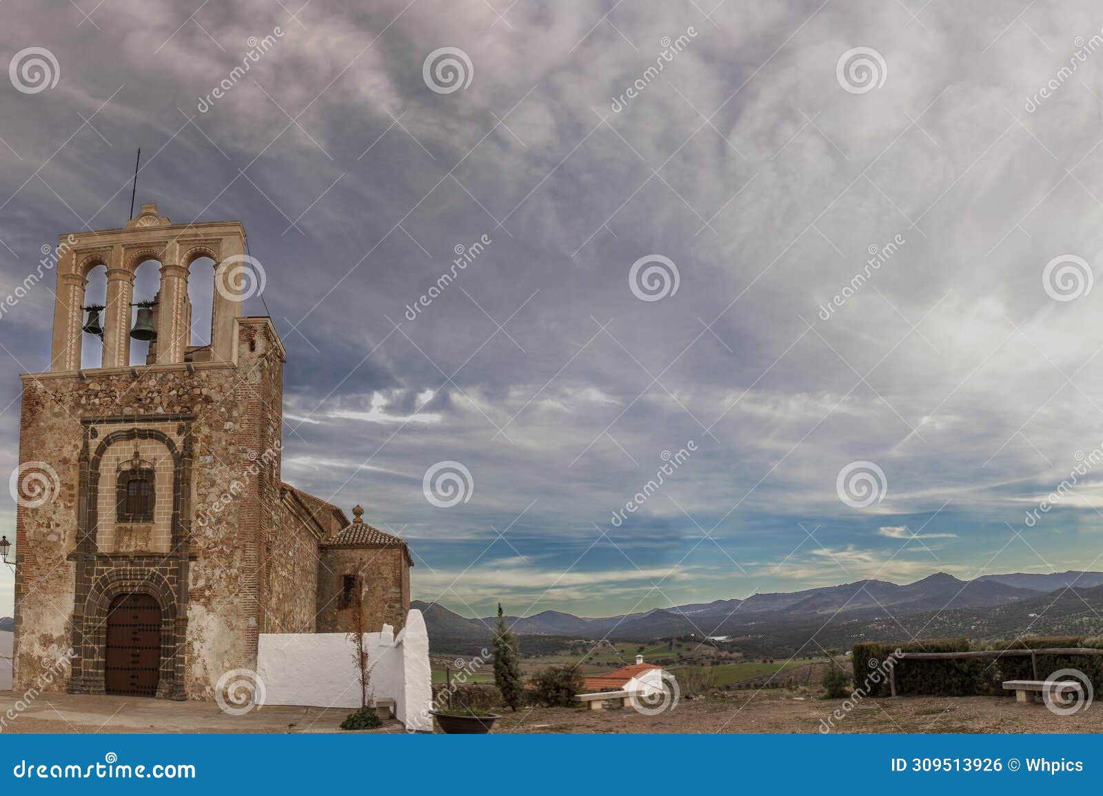 san cristobal castle church, nogales, spain