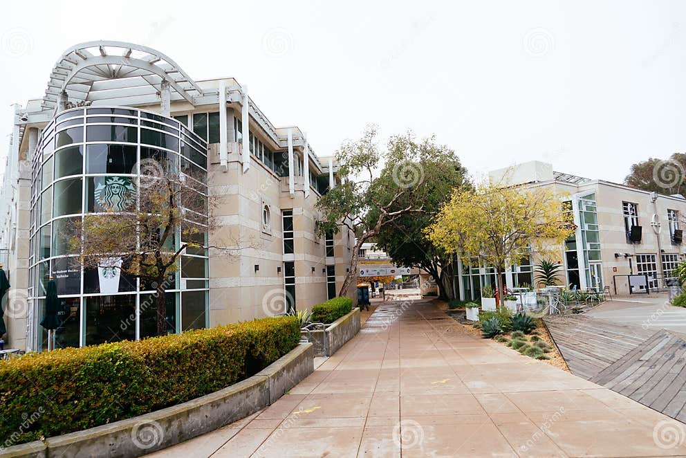 Beautiful Campus Landscape of University of California, San Diego UCS