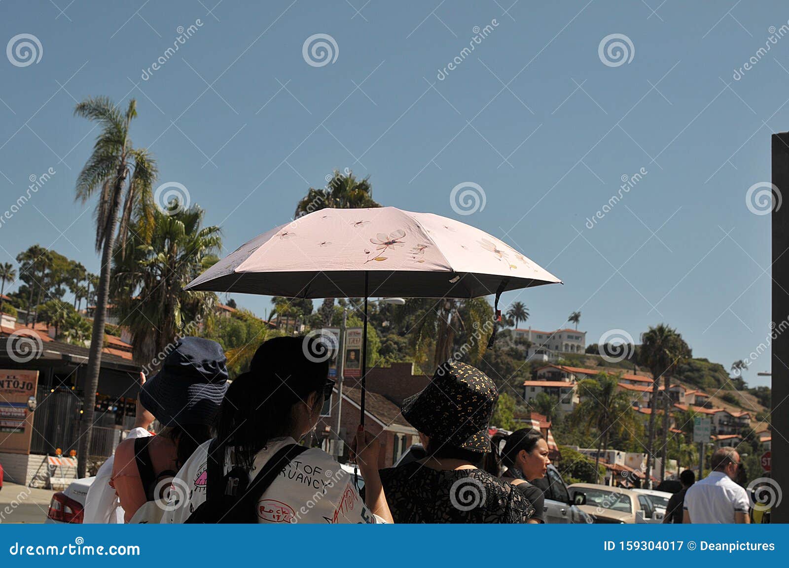 Temperature 75F Today in San Diego and Corodono Island Editorial