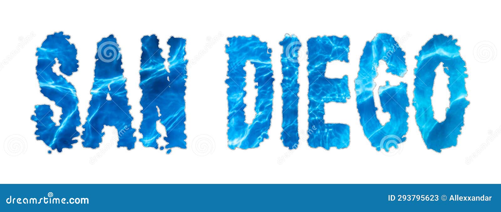 San Diego Water, San Diego Water Supply Challenge Stock Illustration