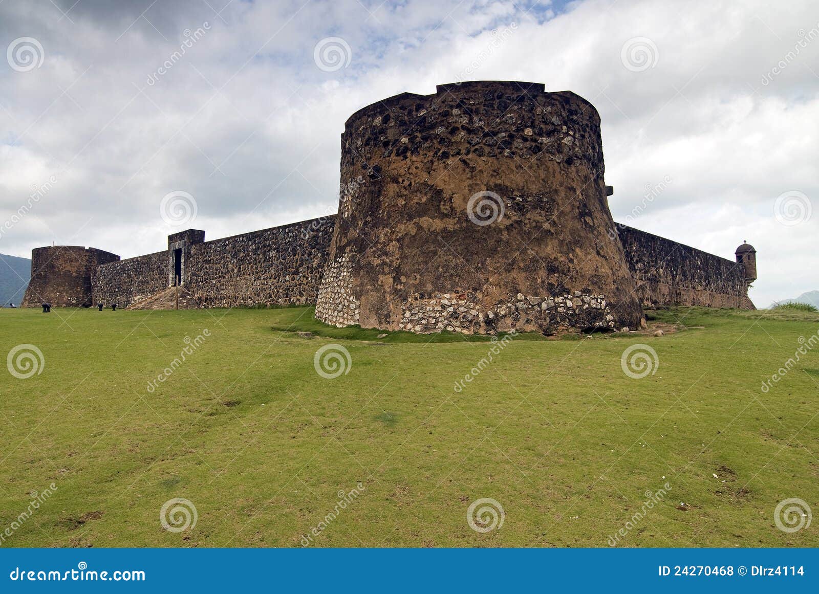 San Felipe Fortress, Dominicaans Rep. San Felipe Fortress in Puerto Plata, Dominicaanse Republiek