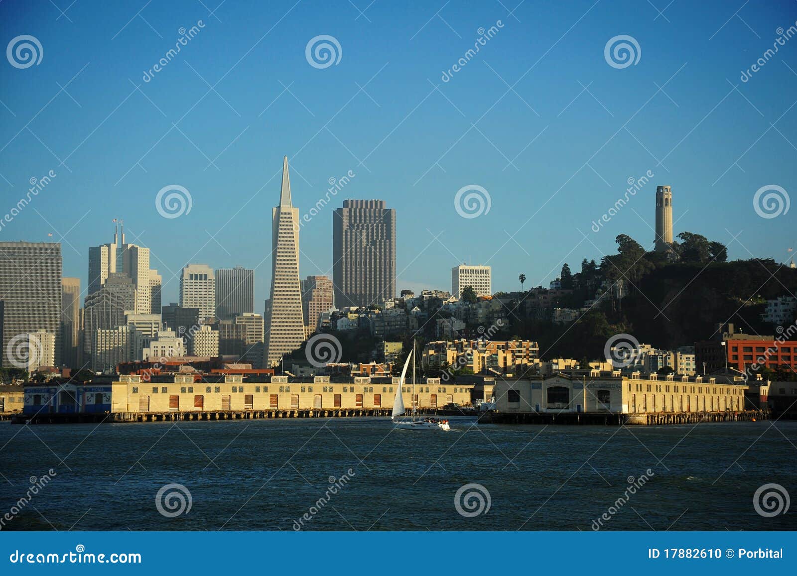 San Francisco Bay foto de archivo. Imagen de recorrido - 17882610