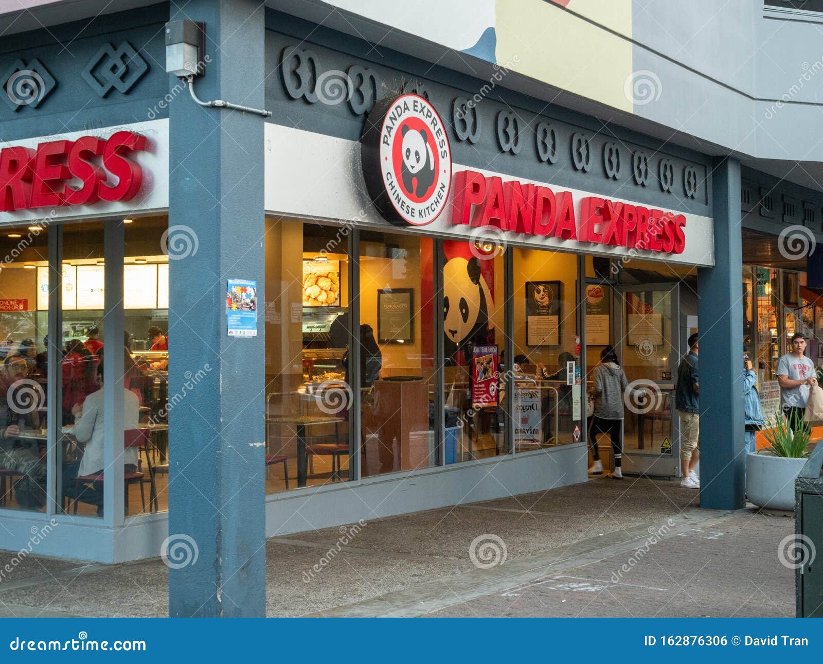 Panda Express Asian Fast Food Location on Street Corner Editorial Photo -  Image of chinese, menu: 162876306
