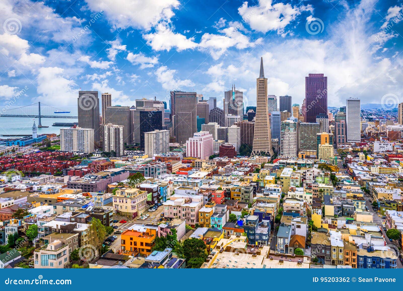 san francisco, california, usa skyline