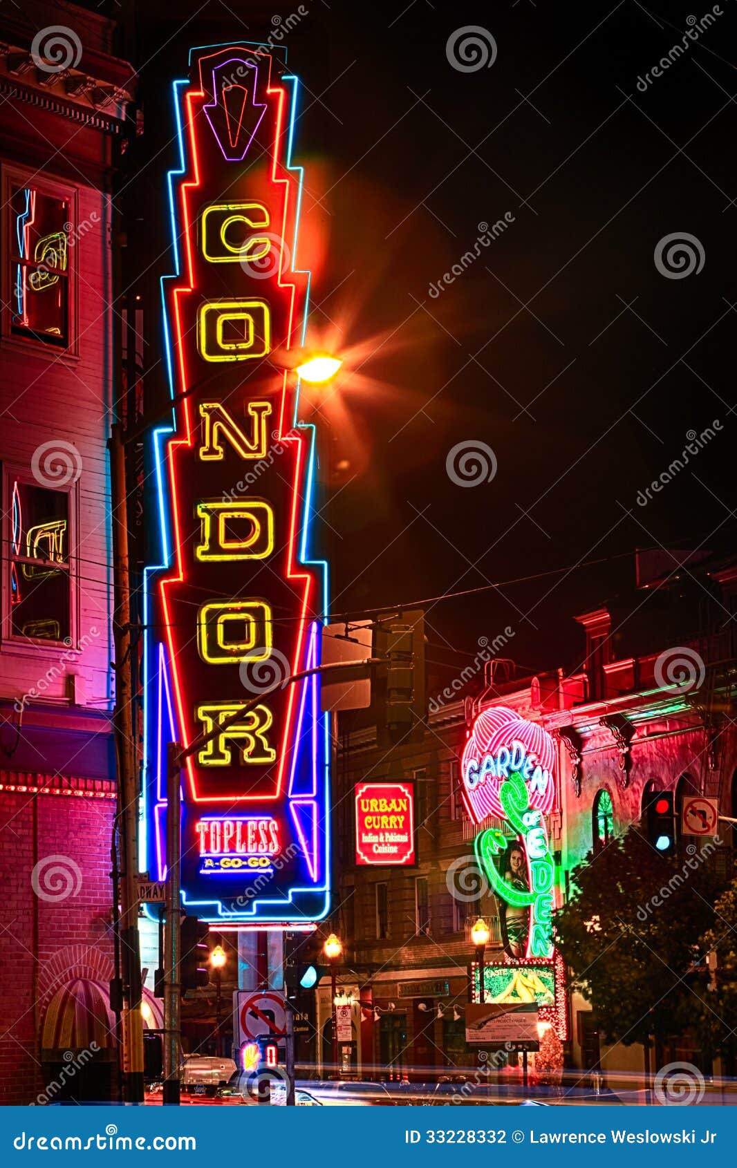 San Francisco Condor Topless Club Editorial Photography Image