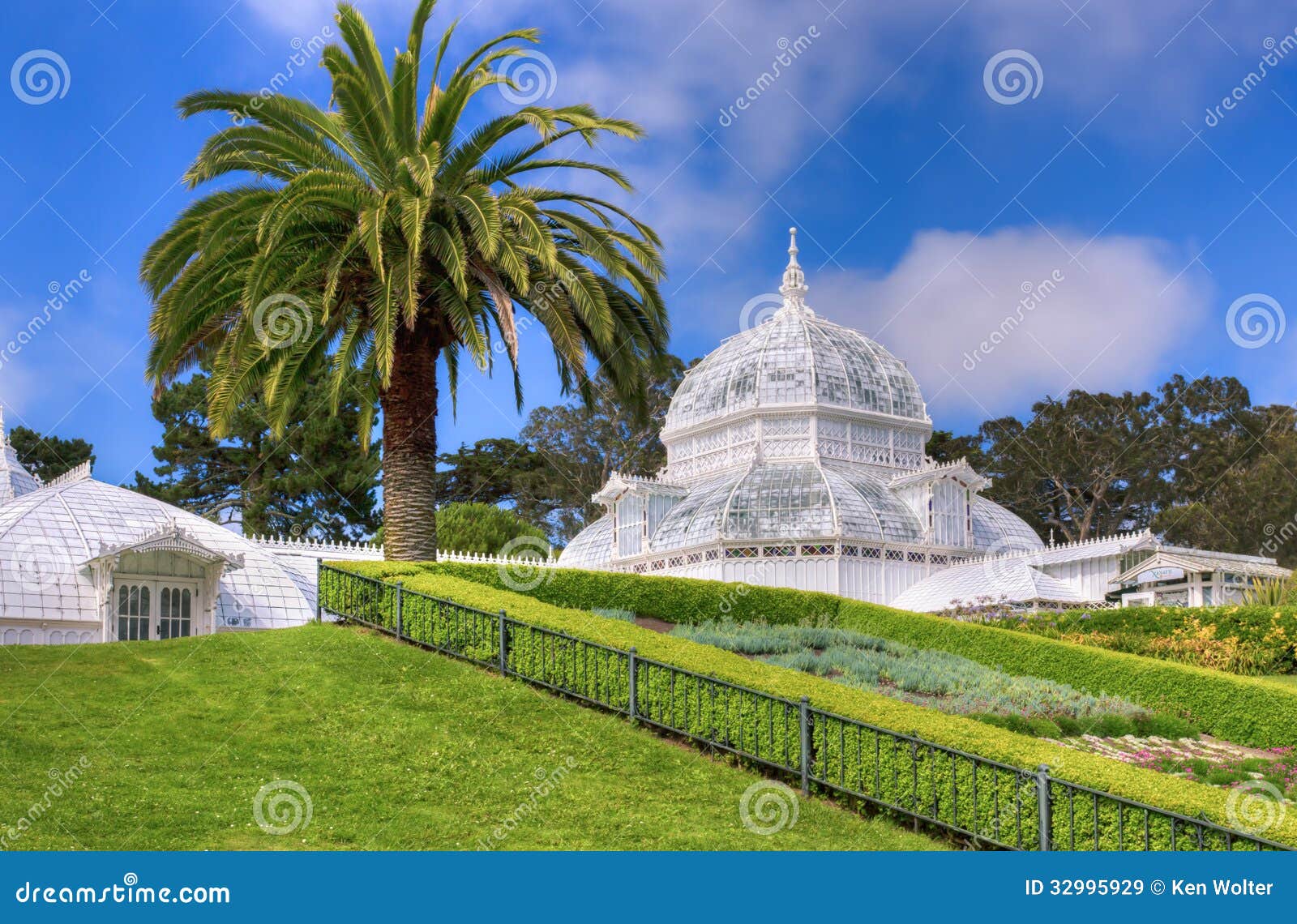 San Francisco Conservatory Of Flowers Editorial Stock Image