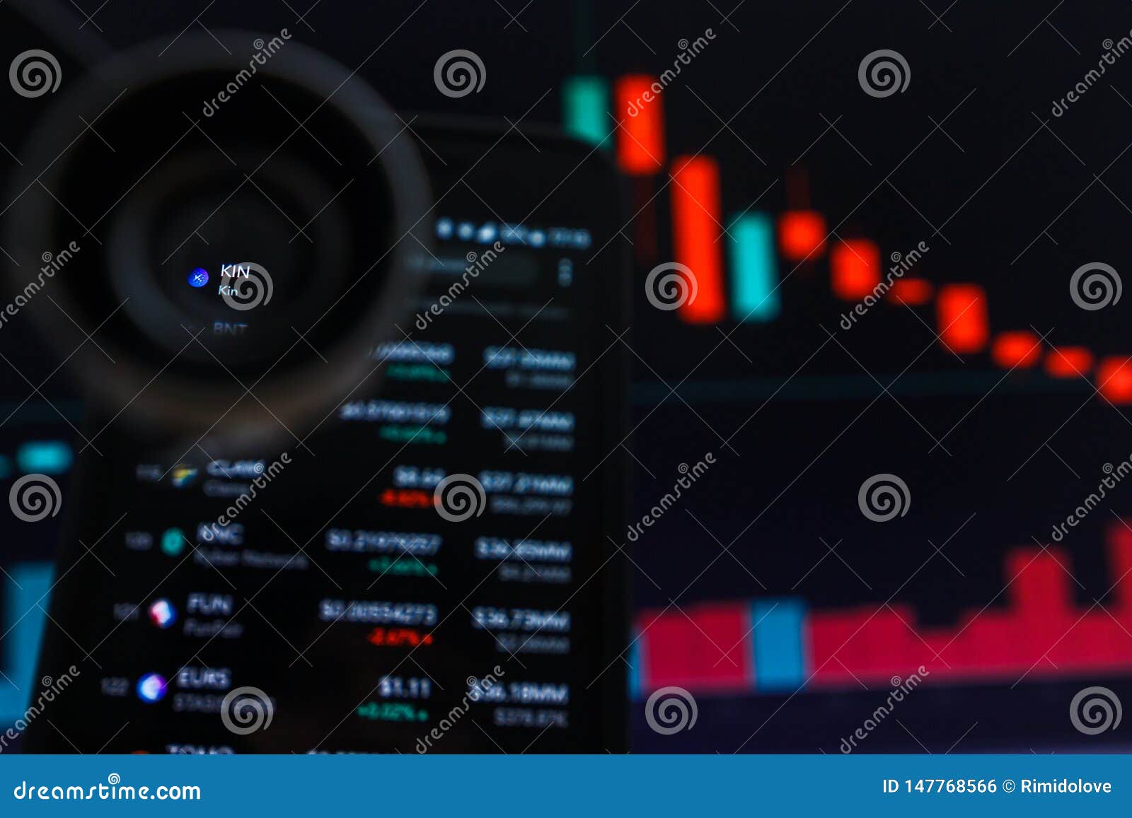 SAN FRANCISCO, US - 9 May 2019: A Graph Of Decreasing ...