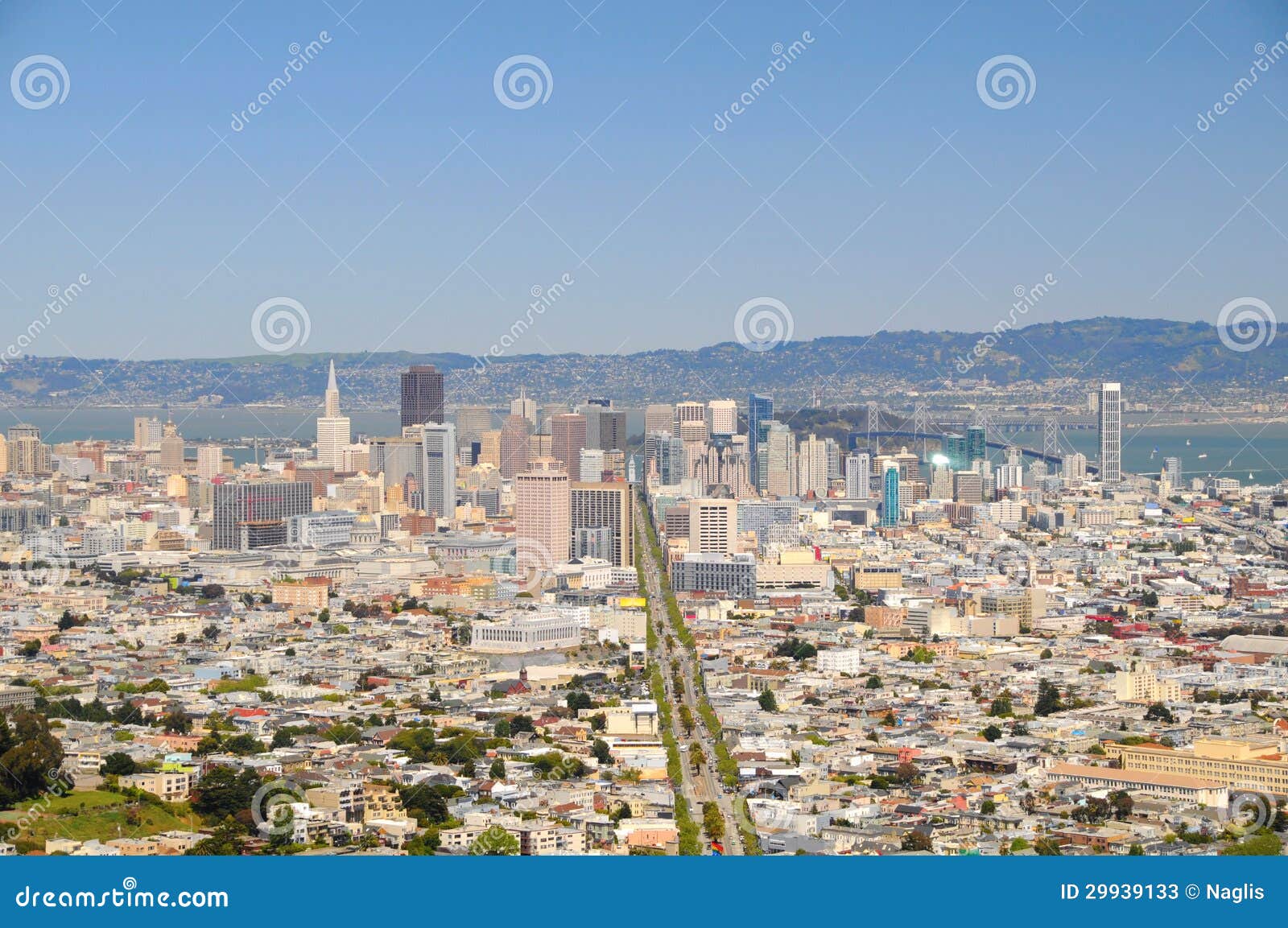San Francisco View III stock image. Image of green, view - 29939133