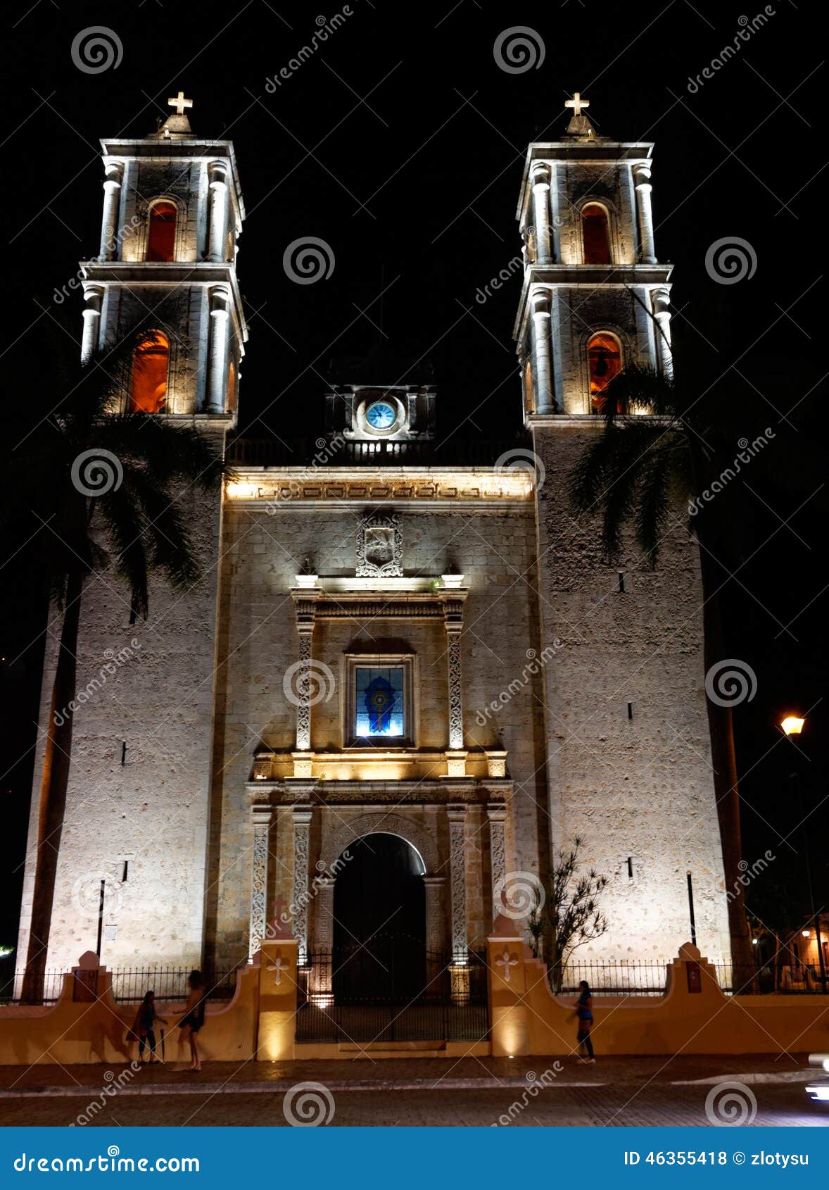 san gervasio church in valladolid, mexico