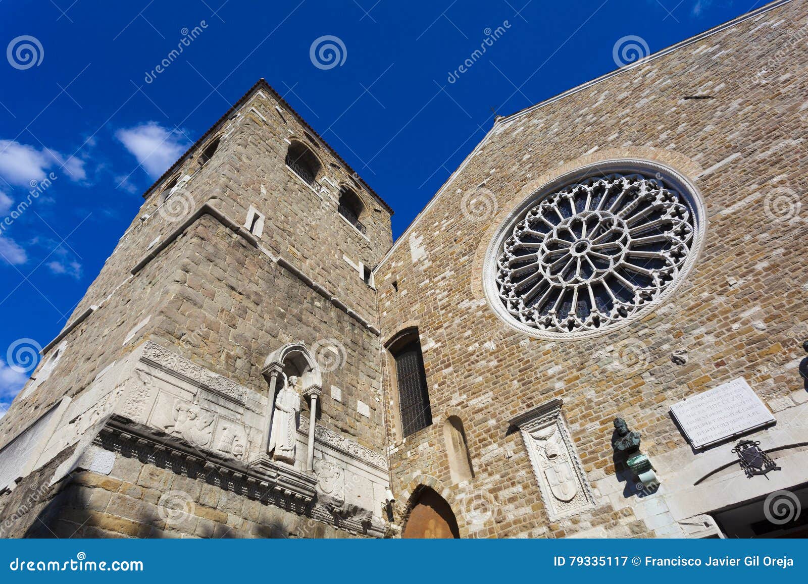 san giusto cathedral, trieste