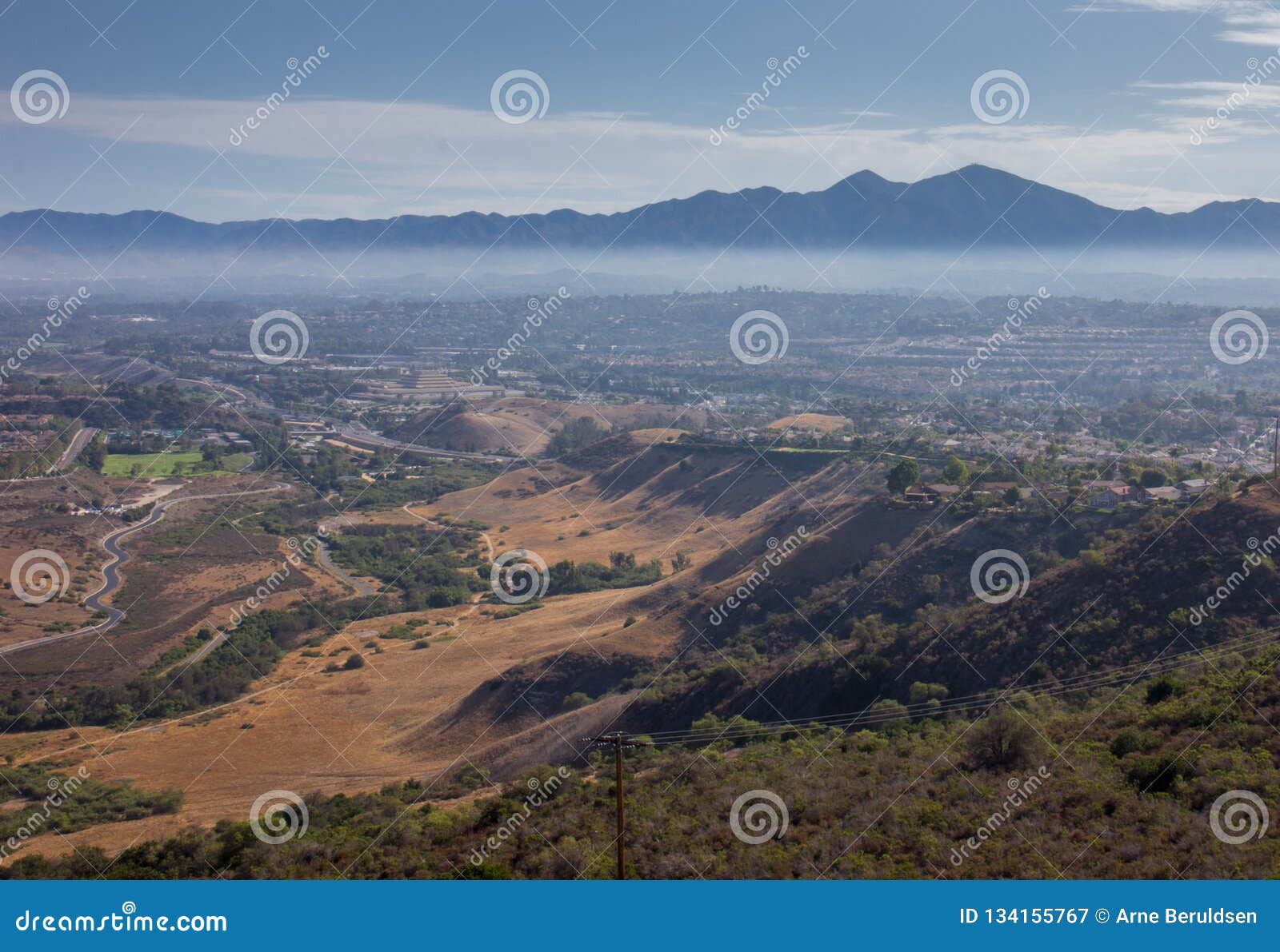san joaquin hills in southern california