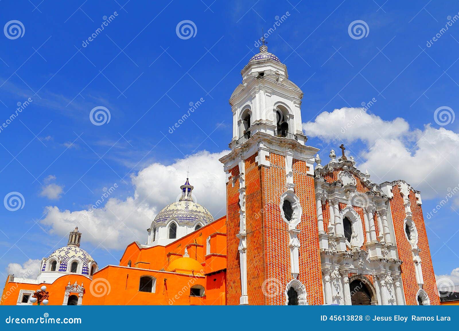 san jose church, city of tlaxcala, mexico. i