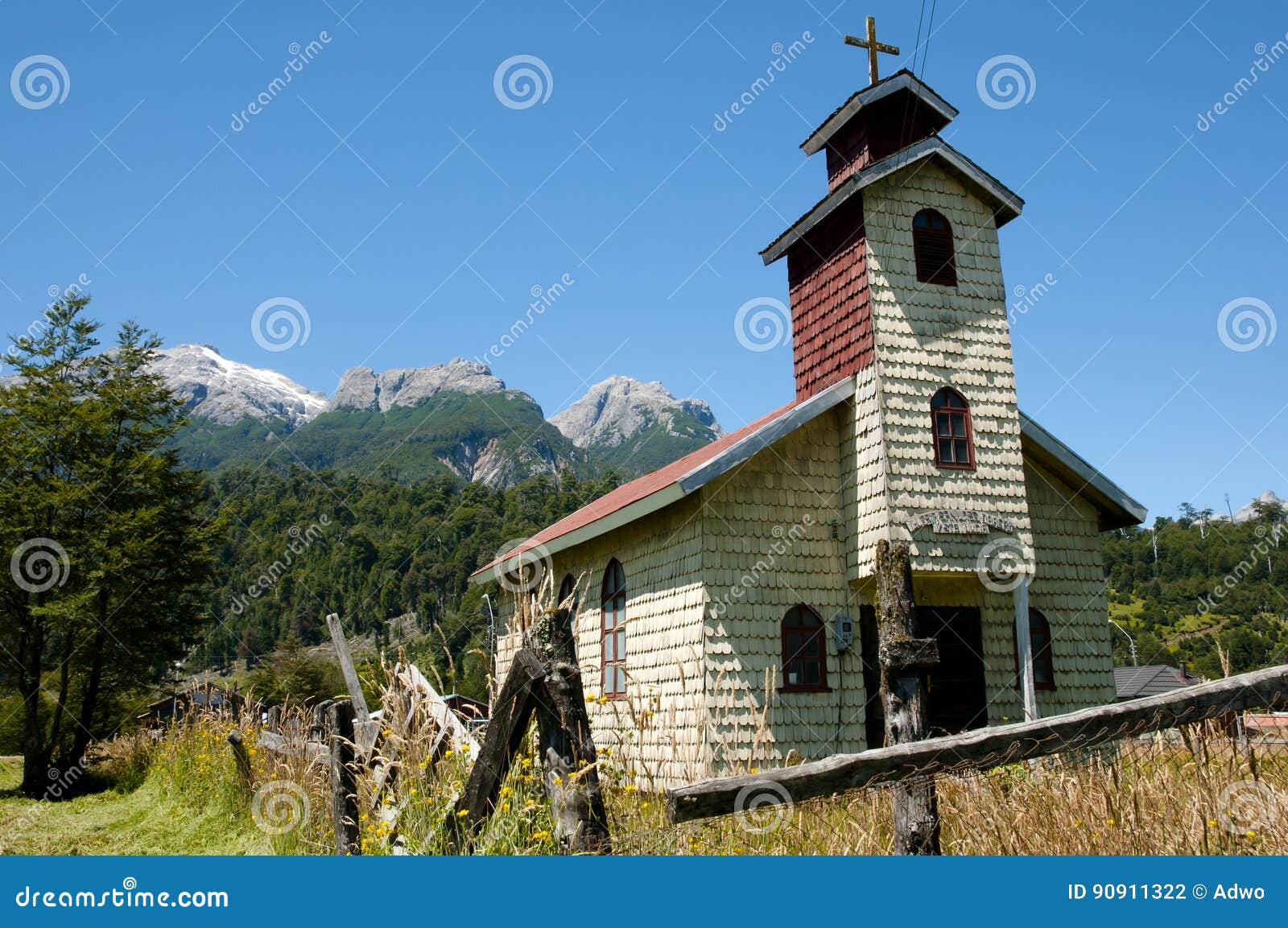 san jose obrero church - santa lucia - chile