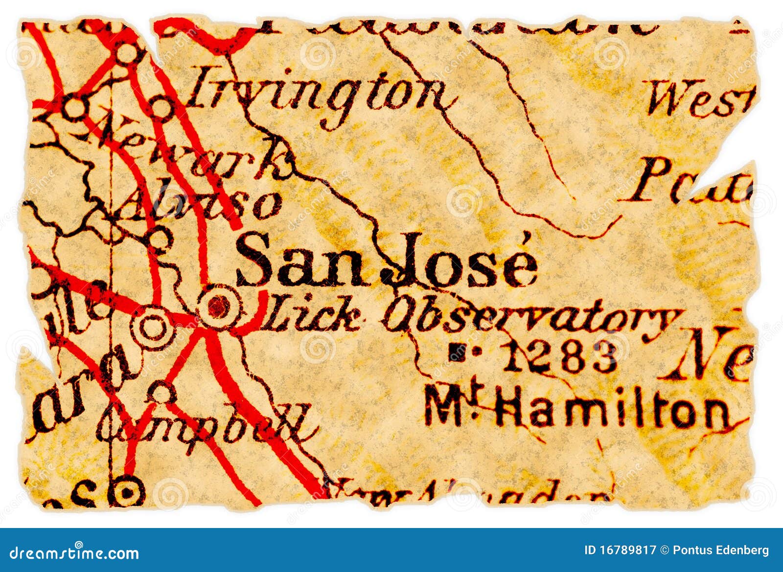san jose old map