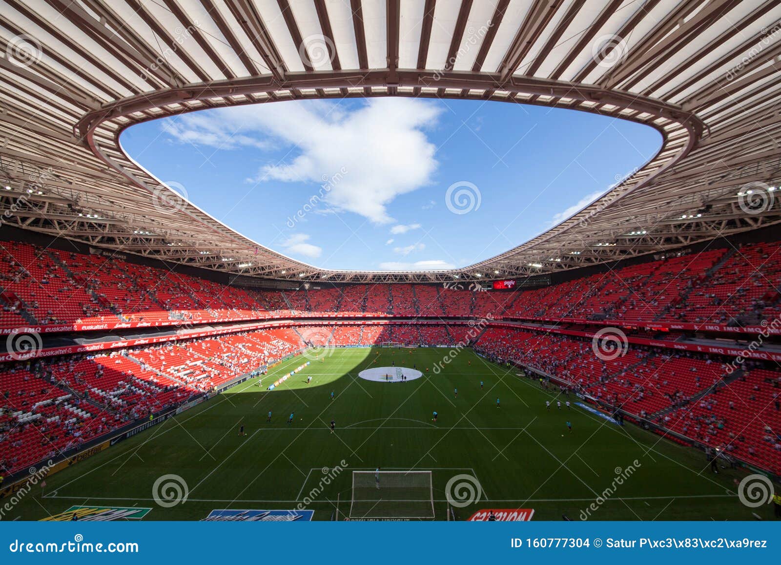 San Mames Stadium Bilbao Editorial Stock Image Image Of Basque