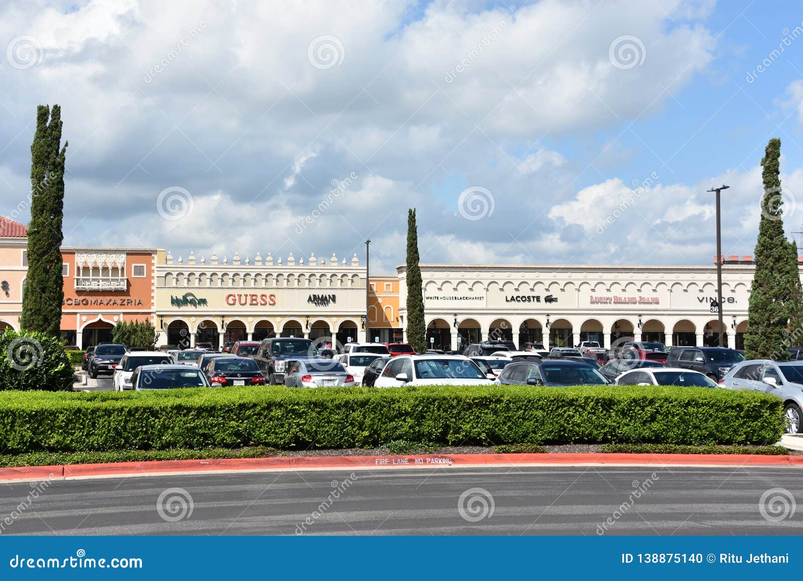 San Marcos Premium Outlets Em Texas Imagem Editorial Imagem de venda