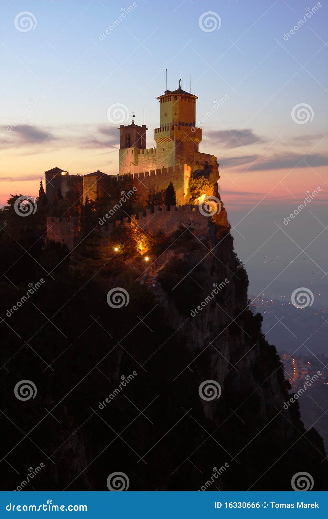 san marino, castle