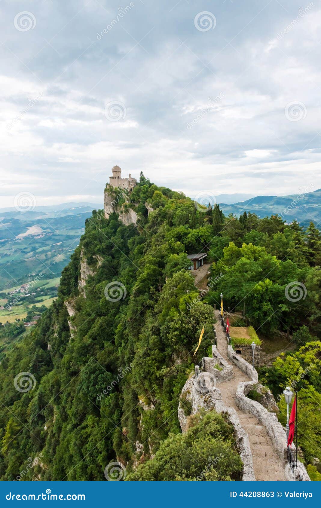 san marino second tower: the cesta or fratta