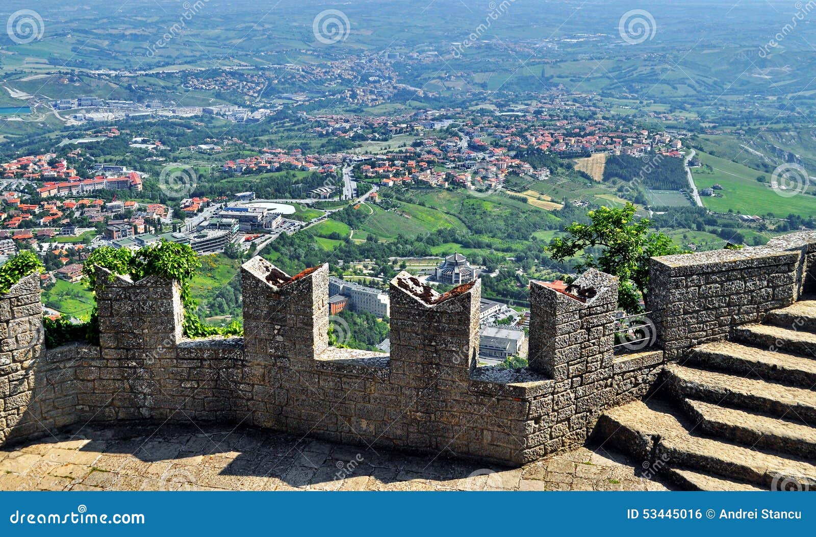 san marino view