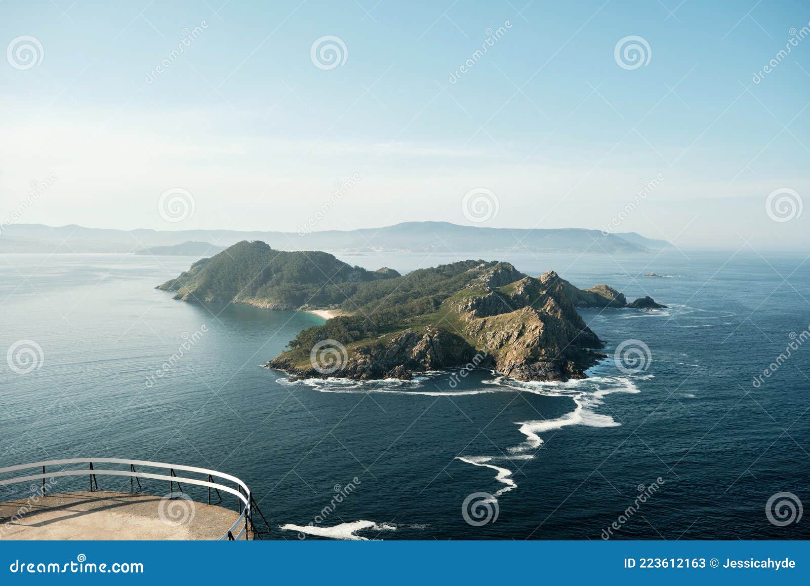islas cies, atlantic islands of galicia national park, pontevedra, spain