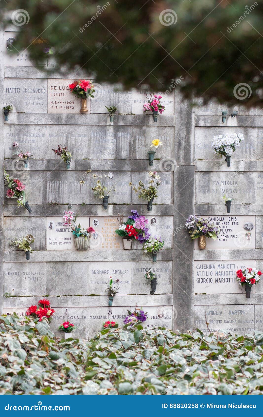 San Michele Cemetery, Venice, Italy Editorial Stock Photo - Image of ...