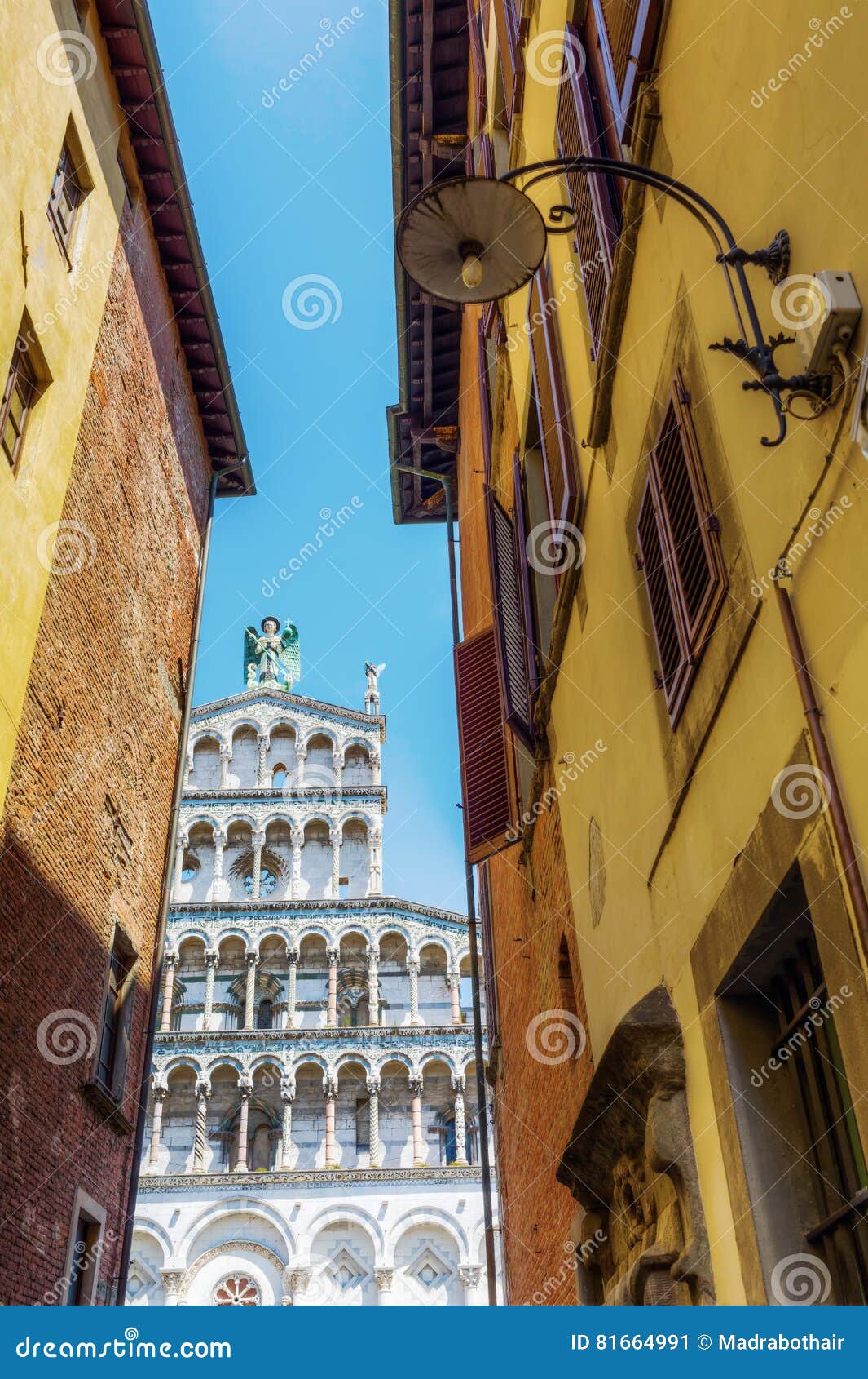 san michele in foro in lucca, italy