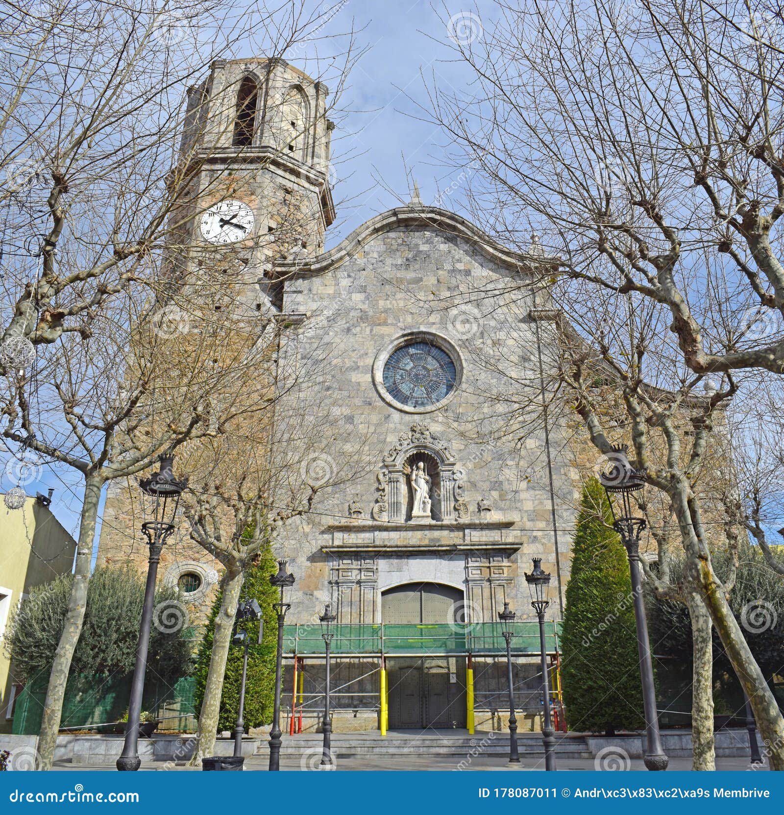 san nicolas church in malgrat de mar