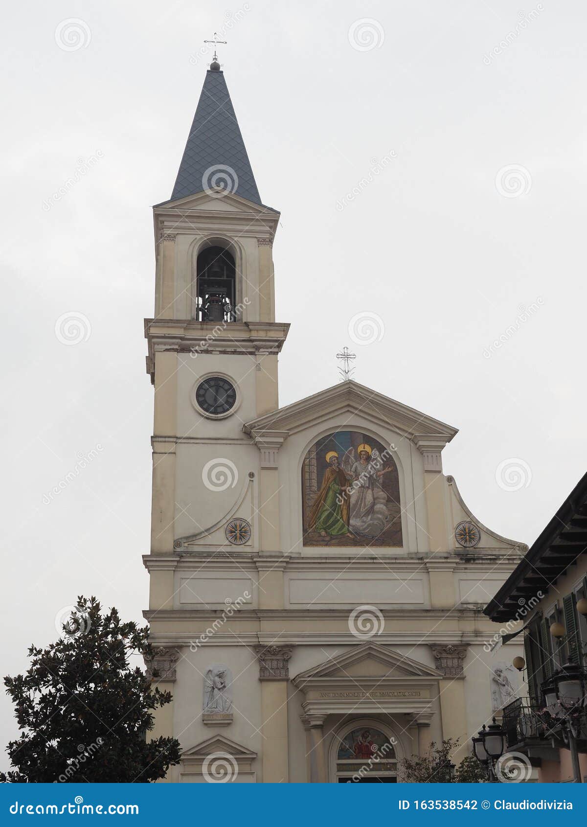 san pietro in vincoli (st peter in chains) church in settimo tor