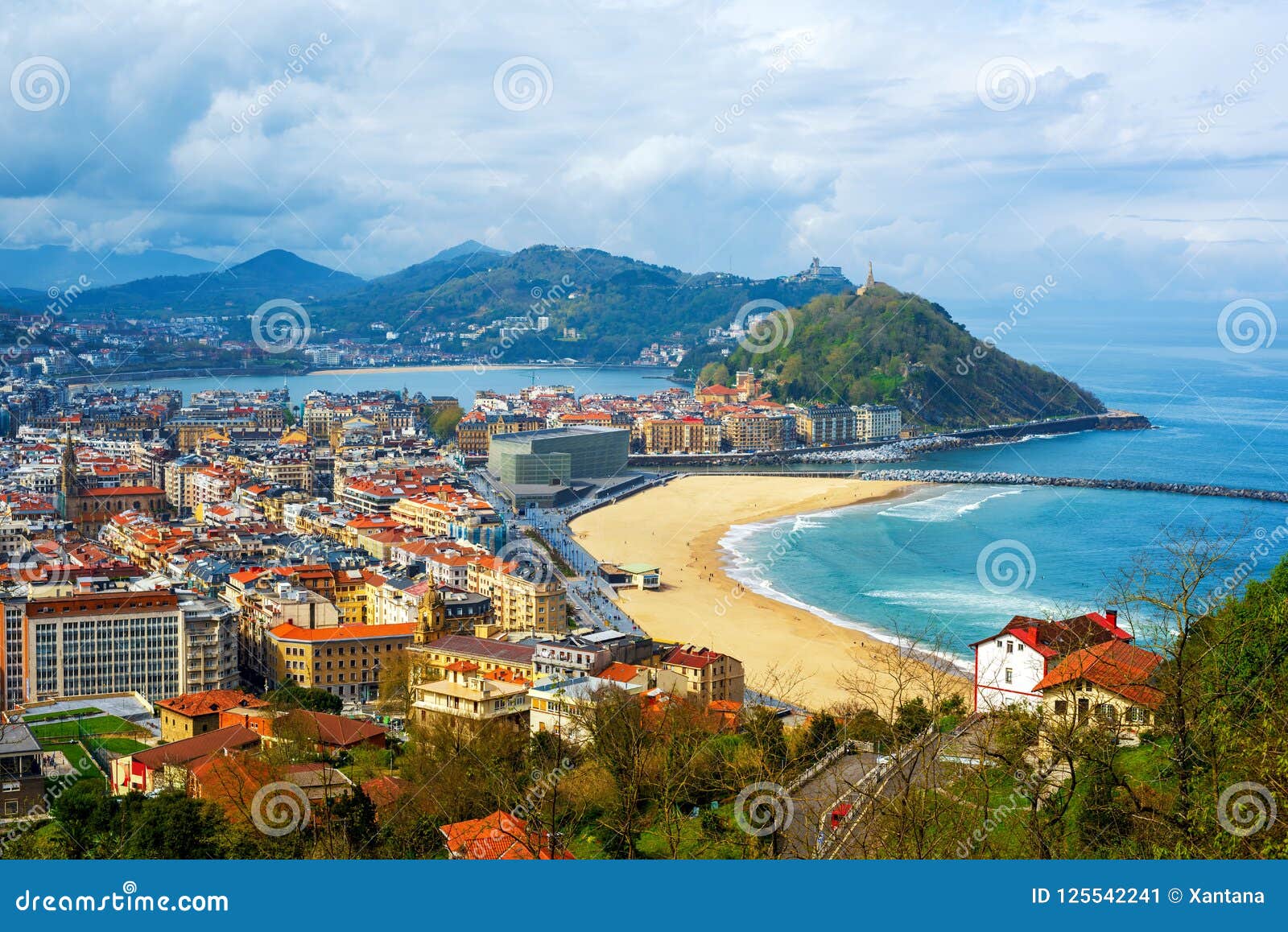 san sebastian - donostia city, basque country, spain