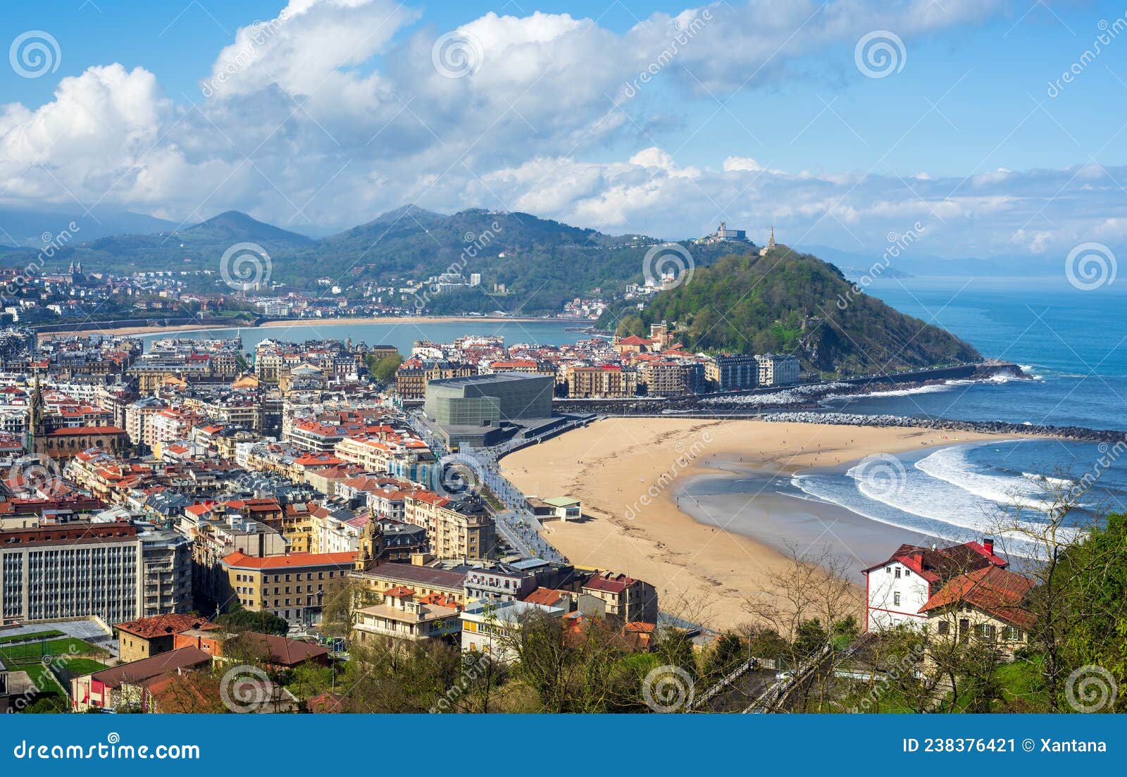 san sebastian - donostia city, spain